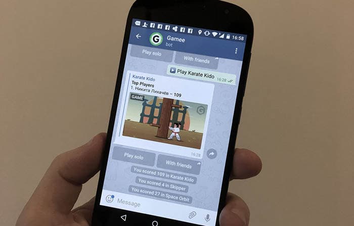 Telegram’ning yangi versiyasida o‘yin o‘ynash imkoni paydo bo‘ldi