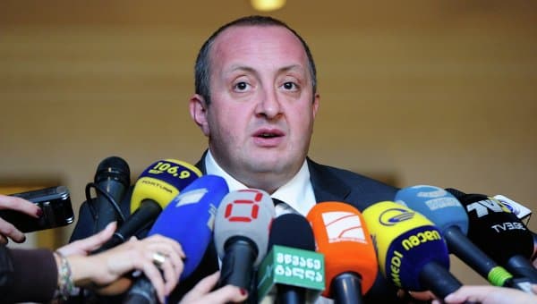 Gruziya Respublikasi Prezidenti Islom Karimov vafoti munosabati bilan ta'ziya bildirdi