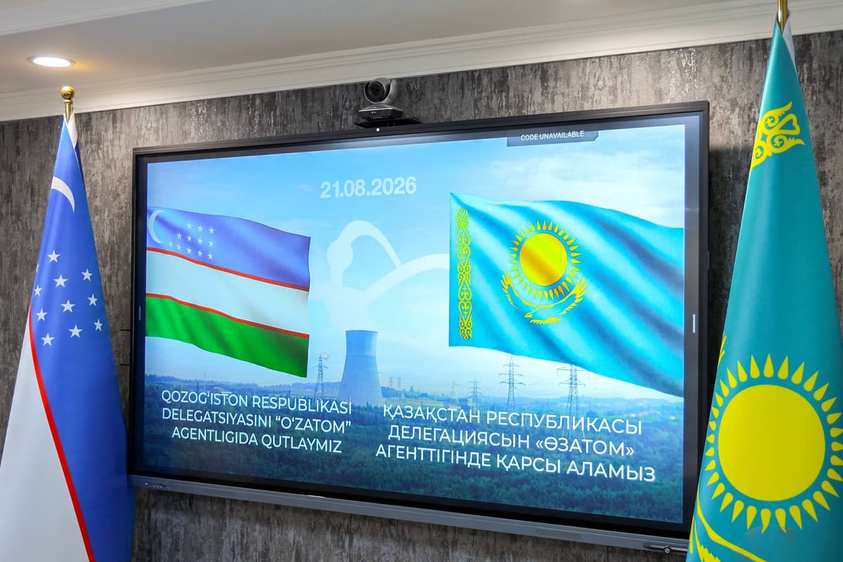 Uzbekistan, Kazakhstan to develop roadmap on nuclear and environmental safety