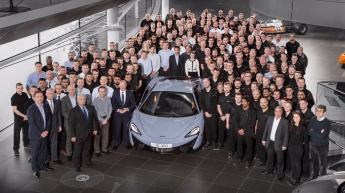 McLaren «yubiley» avtomobilini ishlab chiqardi