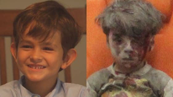 Amerikalik bolakay suriyalik qochqin bolaga o‘z uyidan joy taklif qildi