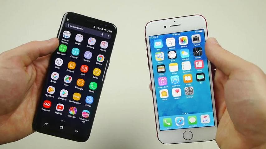 Galaxy S8 қурилмаси iPhone 7'дан мустаҳкам бўлиб чиқди