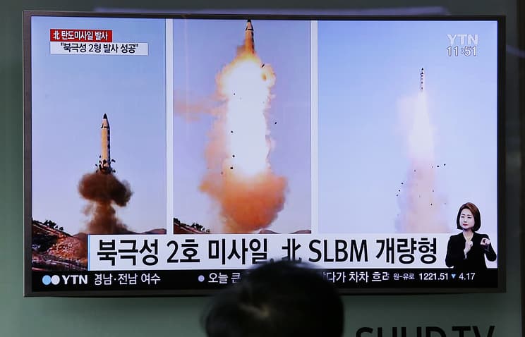 Shimoliy Koreyaning raketa sinovlari uch davlat vakillari tomonidan muhokama qilindi  