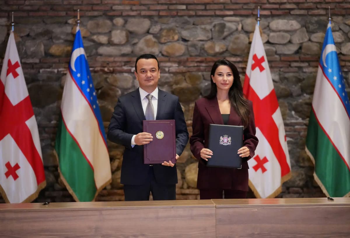 Uzbekistan and Georgia target $1 billion in bilateral trade