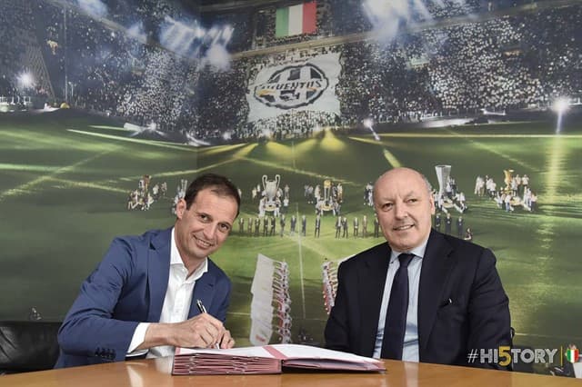 Allegri «Yuventus» bilan shartnomasini 2018 yilning 30 iyunigacha uzaytirdi
