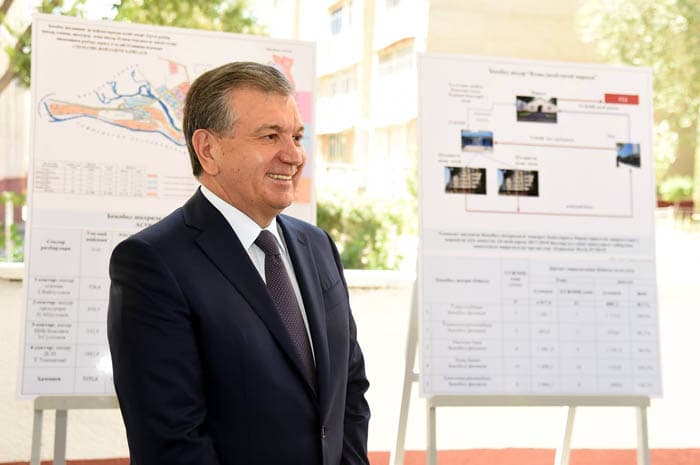 Президент мактабгача таълим муассасасига борди
