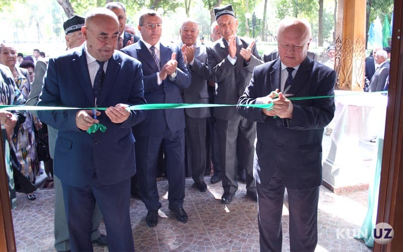 Samarqand shahrida yangidan barpo etilgan «Nuroniylar maskani» ochib berildi (foto)