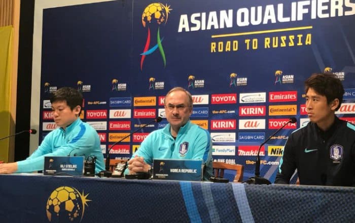 Janubiy Koreya bosh murabbiyi O‘zbekistonning himoya chizig‘idagi salohiyatini yuqori baholadi