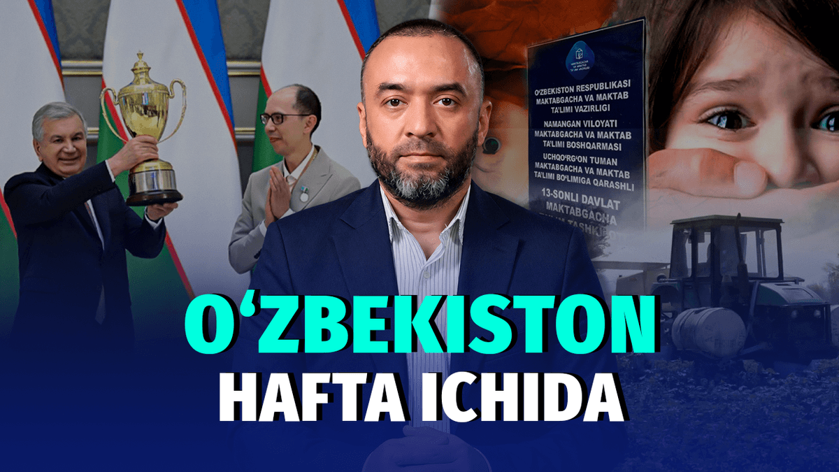 Чемпионларга уй ва машина, зўравонларга умрбод қамоқ — ҳафта дайжести