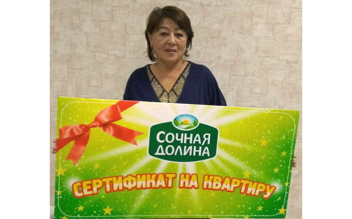 “Sochnaya dolina”dan kvartira sohibasi: “Omad - bu ishonch uchun mukofot”