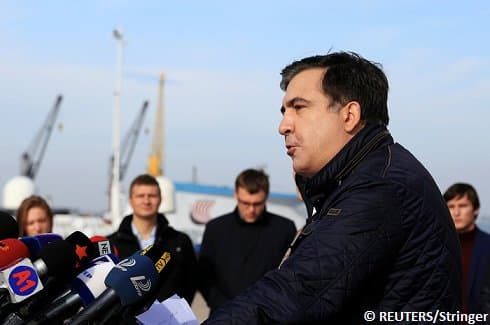 Saakashvili Poroshenkoni korruptsion klanlarni qo‘llab-quvvatlashda aybladi