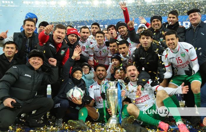 «Lokomotiv» - O‘zbekiston kubogi sohibi