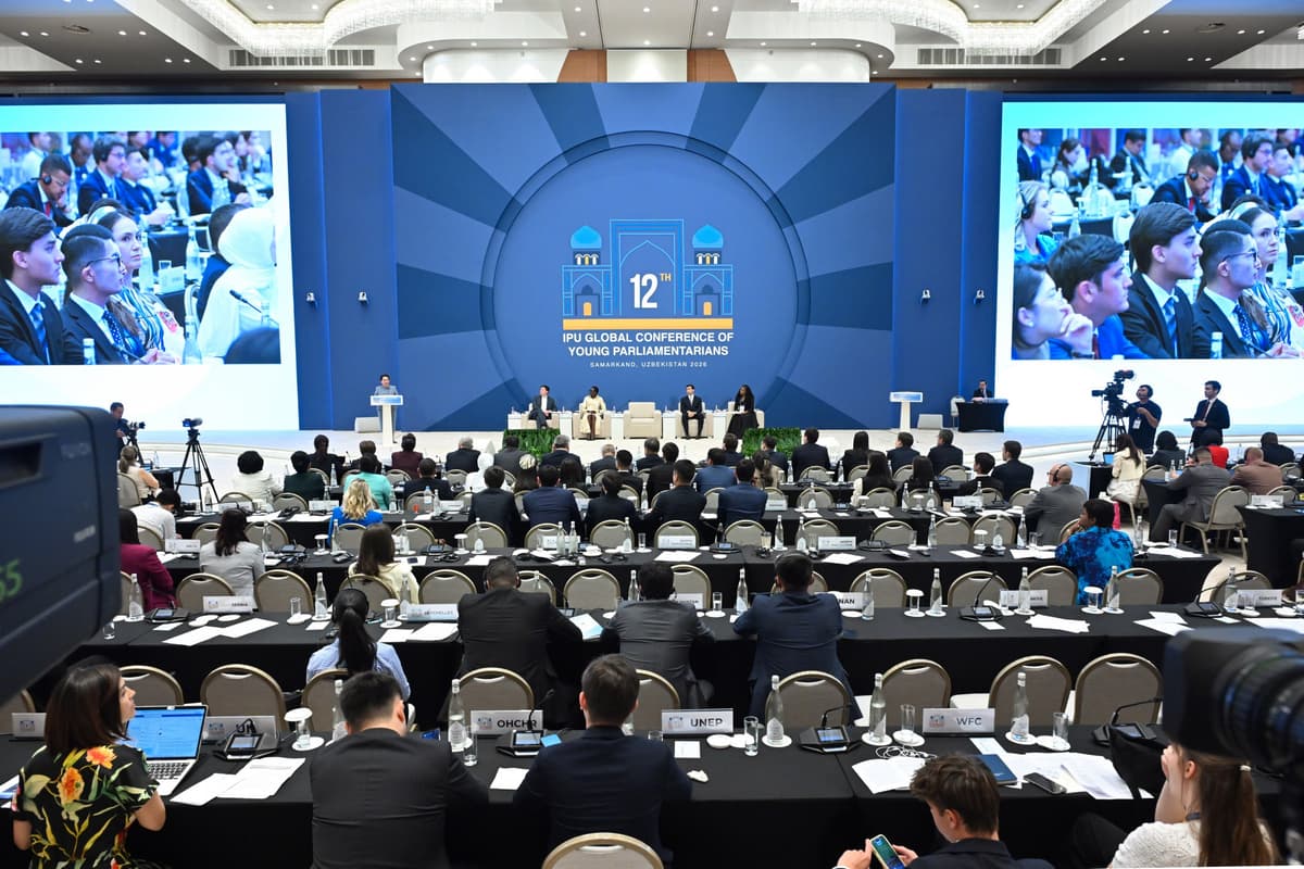 Samarqandda Yosh parlament aʼzolarining global konferensiyasi oʻtkazildi