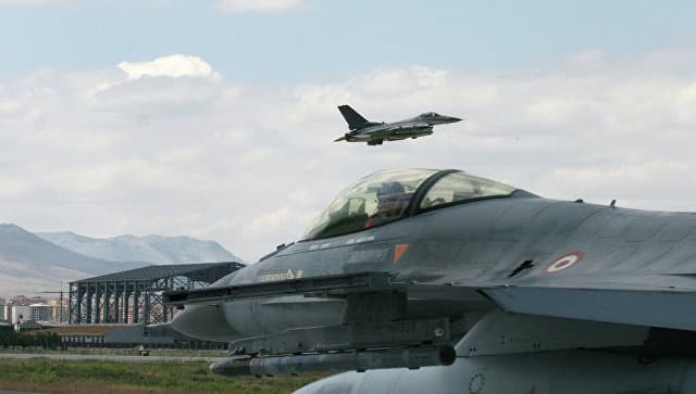 Turkiyaning F-16 qiruvchisi halokatga uchradi