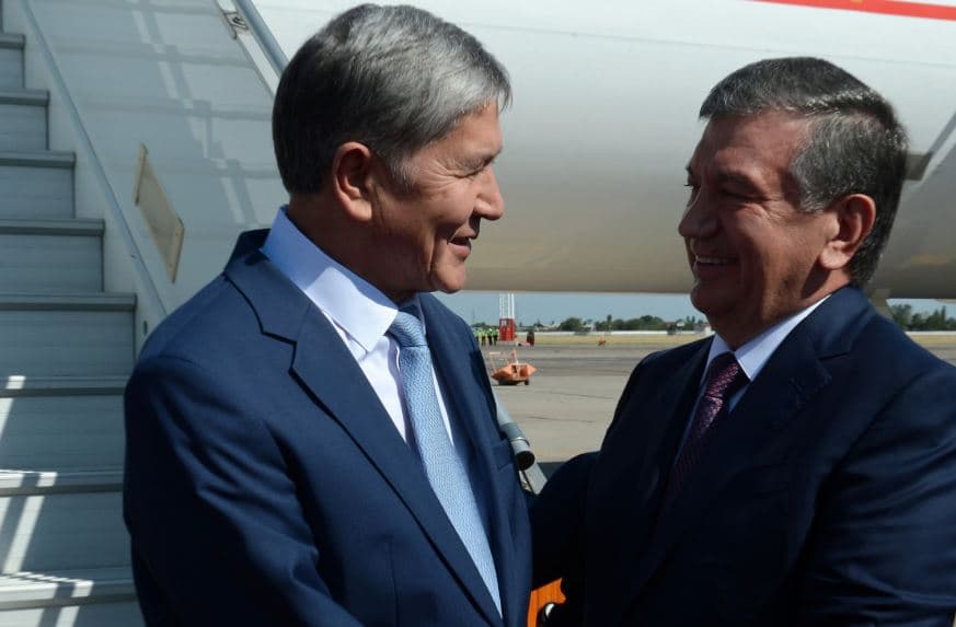 Almazbek Atambayev Shavkat Mirziyoyevni O‘zbekiston Prezidenti bo‘lgani bilan tabrikladi