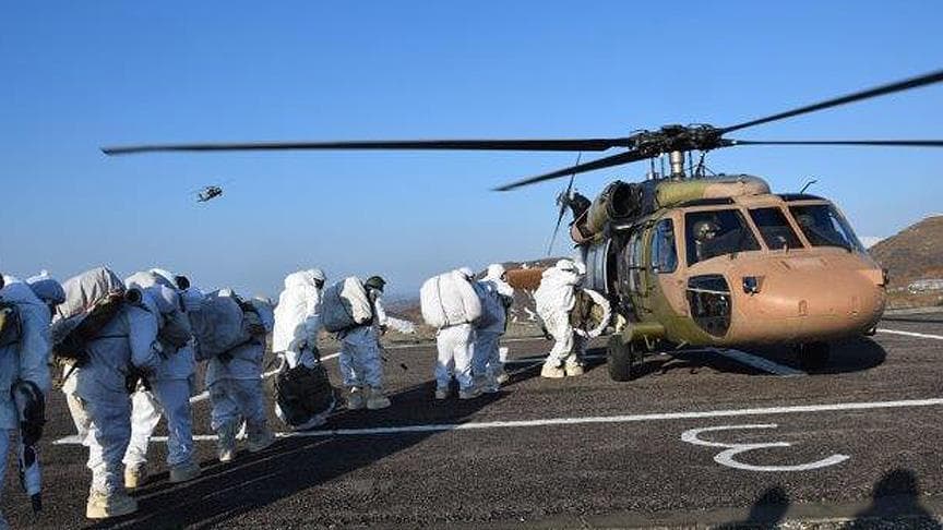Turkiyada terrorchilar yashirinadigan 20ga yaqin nuqta yo‘q qilindi