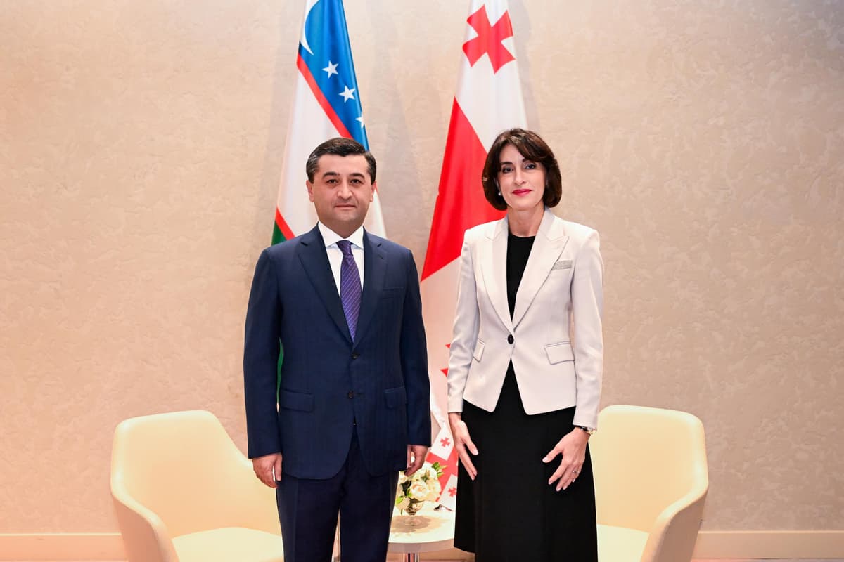 Uzbekistan and Georgia seek to deepen strategic partnership
