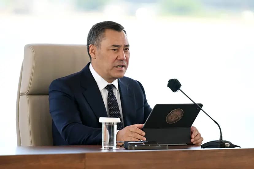Sadir Japarov Qambarota-1 GESi qurilişi bir-ikki yil içida boşlanişini aytdi