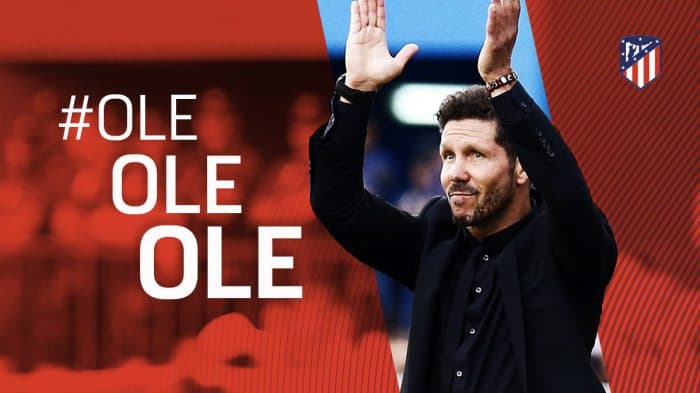 Simeone «Atletiko» bilan yangi shartnoma imzoladi
