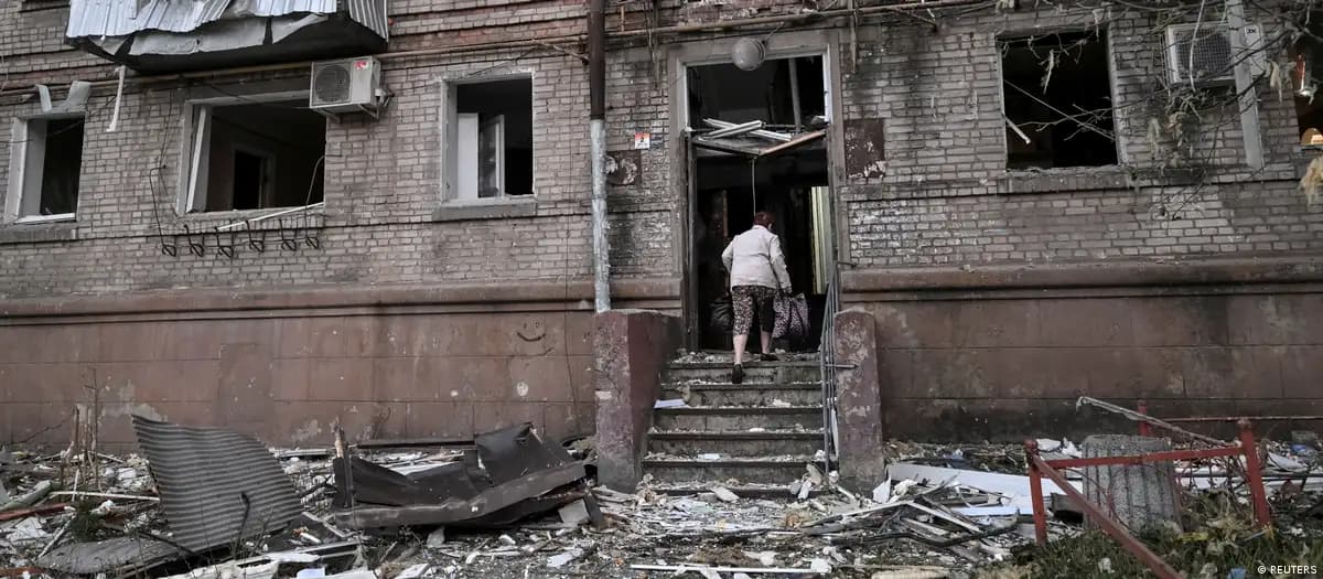 Запорижжяда беш қаватли уйга зарба: беш киши, жумладан, икки бола ҳалок бўлди
