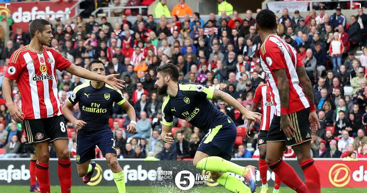"Arsenal" safarda "Sanderlend"ni yirik hisobda mag‘lub qildi