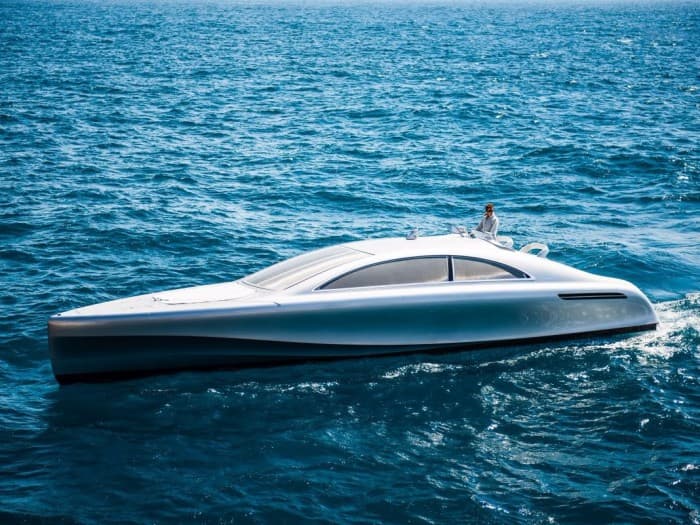 Mercedes kompaniyasidan yangi yaxtani kutib oling - Silver Arrow of the Seas 