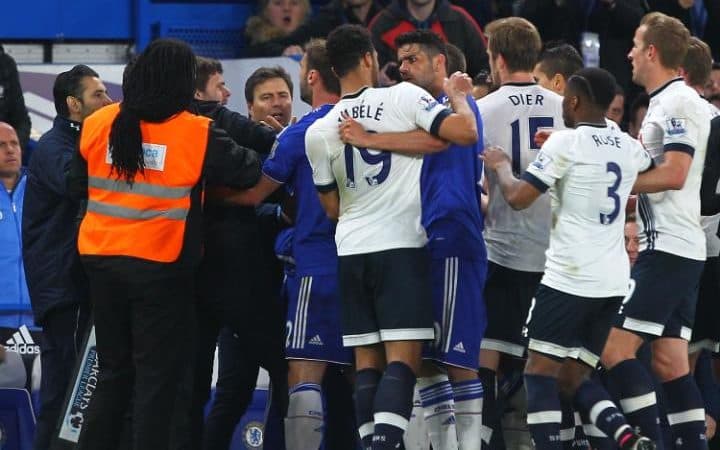 «Chelsi» va «Tottenhem» uchrashuvi vaqtida futbolchilar o‘zlarini yomon tutgani uchun ikki jamoa ham jazolanishi mumkin