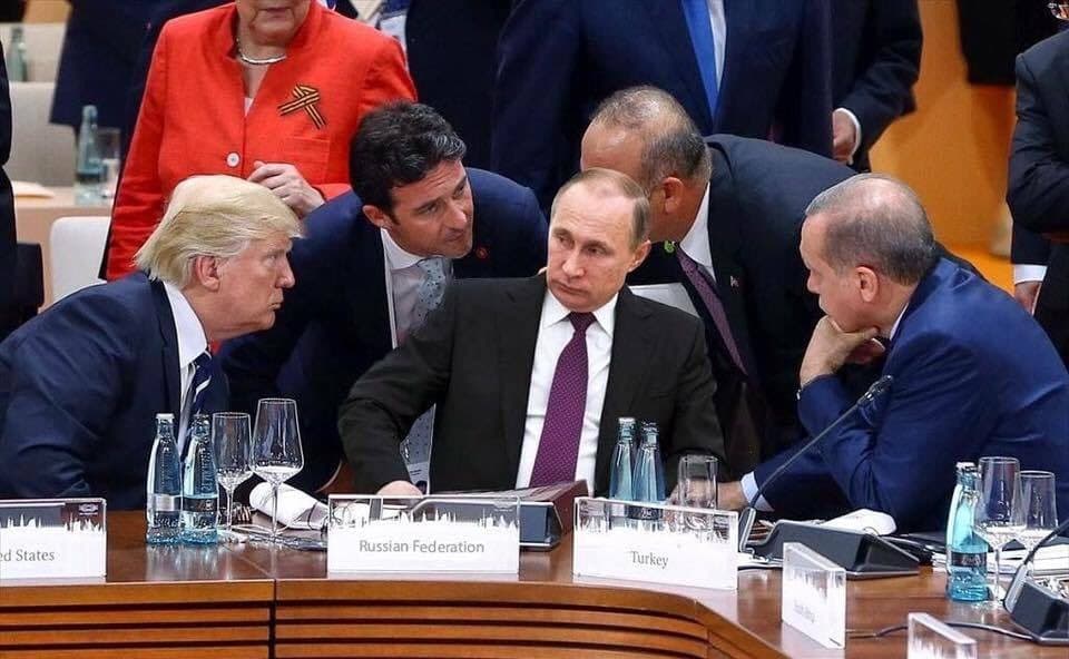Feyk: Putin Tramp va Erdo‘g‘an davrasida