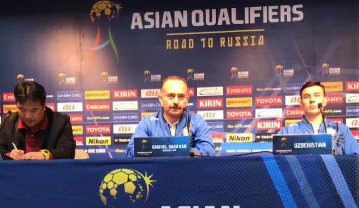 Samvel Babayan: "Ertangi o‘yin uchun aniq rejamiz bor"