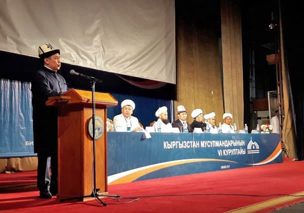 Qirg‘izistonning yangi muftisi musulmonlar qurultoyida tasdiqlandi