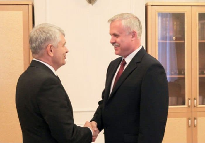 Viktor Mahmudov Belarus Xavfsizlik kengashi davlat kotibi bilan uchrashdi