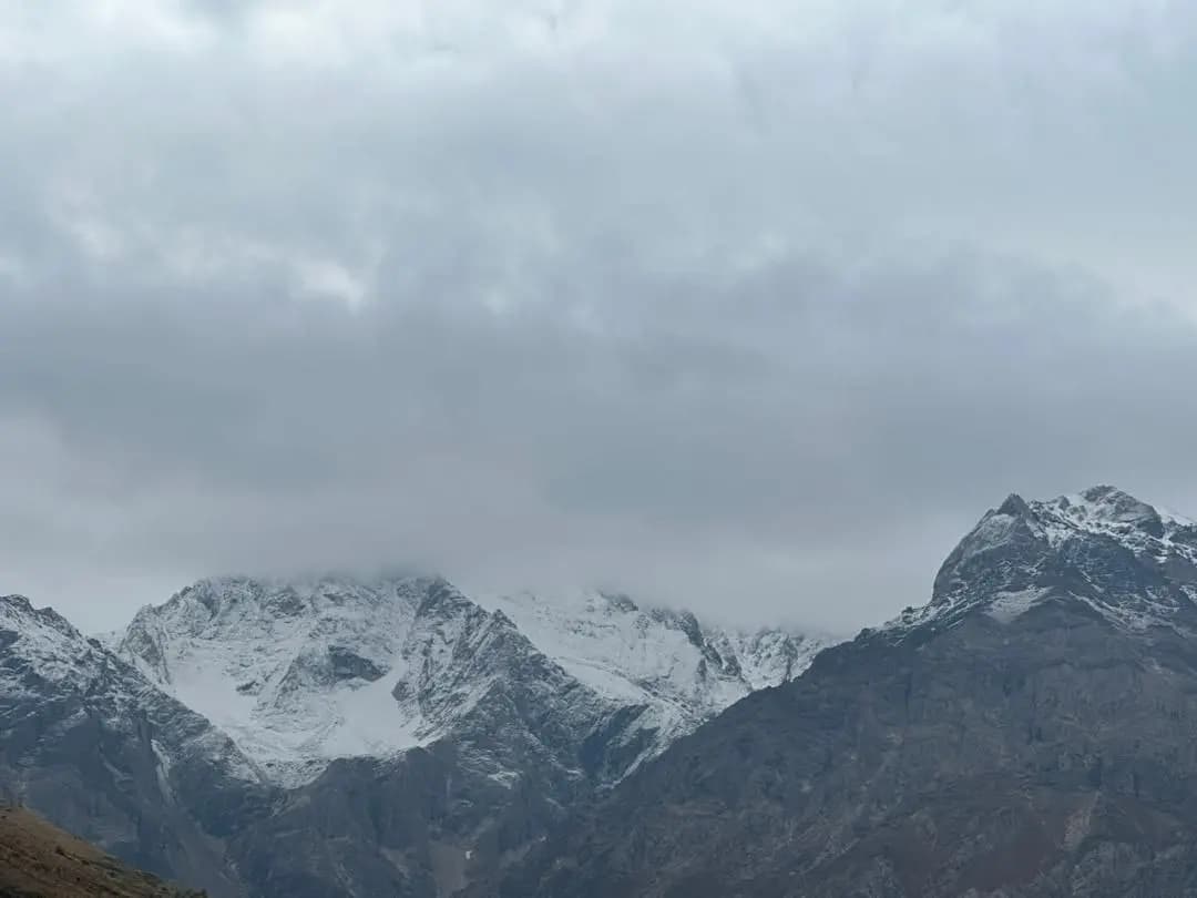 September surprise: snow covers Uzbekistan's Gissar Reserve