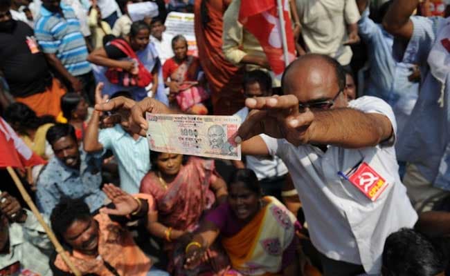 Hindistonda pul islohotiga qarshi norozilik namoyishida bir necha million kishi qatnashadi