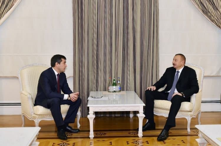 Alisher Sultonov Ilhom Aliyev bilan uchrashdi. Prezidentning navbatdagi tashrifi Ozarboyjonga bo‘ladi