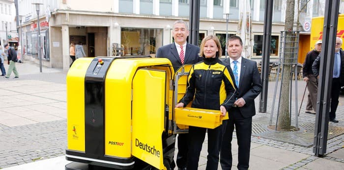 DHL kompaniyasi robot-pochtachilarni sinovdan o‘tkazmoqda