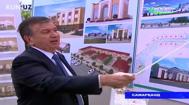 Shavkat Mirziyoyev Samarqanddagi arzon uy-joylar loyihasi bilan tanishdi