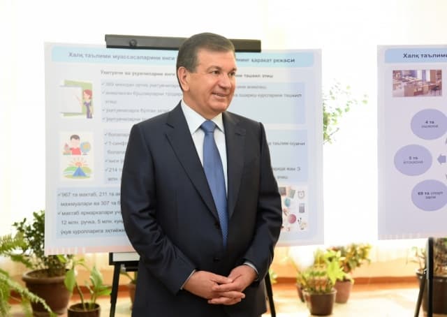 Mirziyoyev 11 yillik ta'limni qayta tiklashni taklif etdi