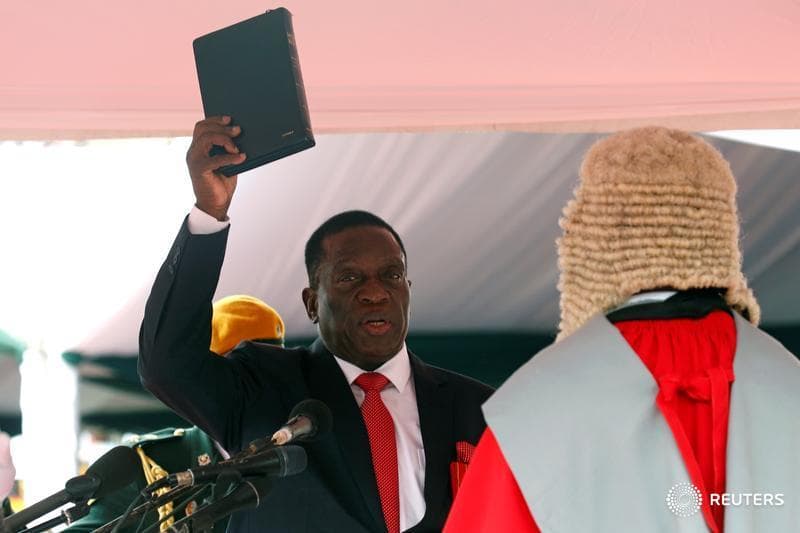 Zimbabveda yangi prezident