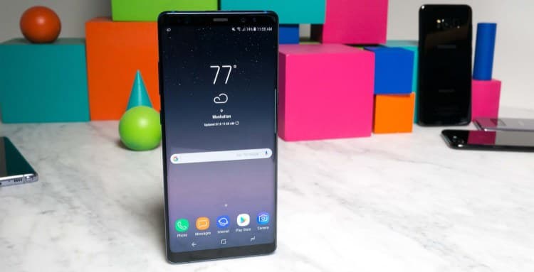 Samsung Galaxy Note 8'ga suratlar yordamida buzib kirildi