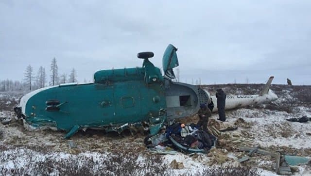 Rossiyaning Yamalida Mi-8 vertolyoti falokatga uchrashi oqibatida 19 kishi halok bo‘ldi