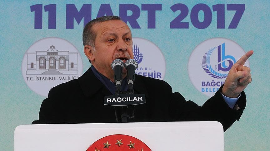 Erdo‘g‘an Niderlandiya rahbariyatini “fashistlar” deb atadi