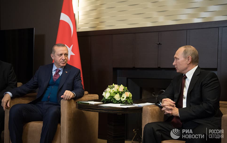 Rus va turk prezidentlarining Sochidagi uchrashuvi: ikki tomonlama iqtisodiy munosabatlar 100 mlrd. dollarga yetkaziladi