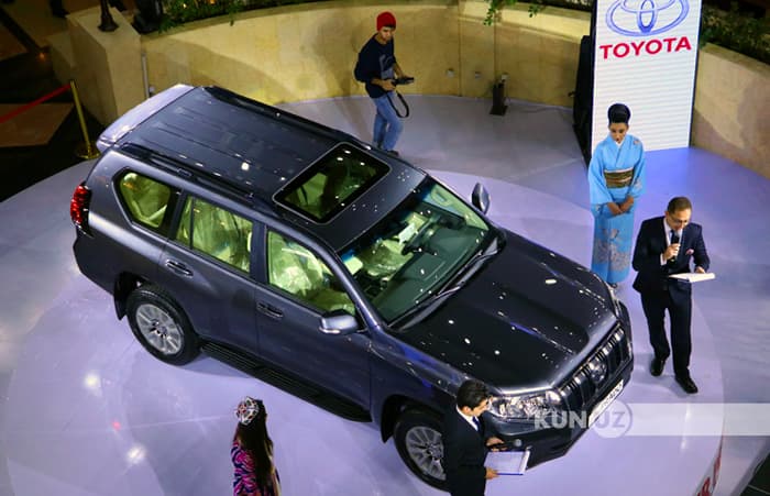 Toshkentda Land Cruiser Prado 2018 mashinasining rasmiy taqdimoti o‘tkazildi​