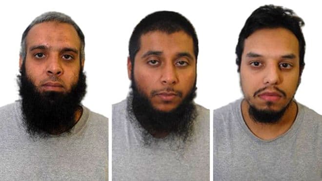 Britaniyada teraktlarga tayyorgarlik ko‘rgan “uch mushketyor” umrbod ozodlikdan mahrum etildi