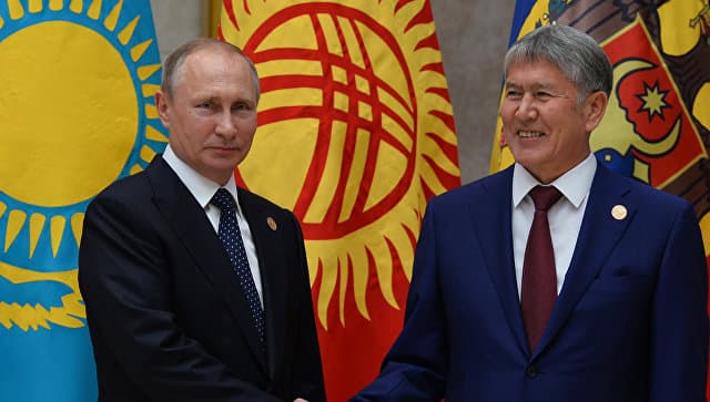 Putin Atambayev bilan qo‘ng‘iroqlashdi