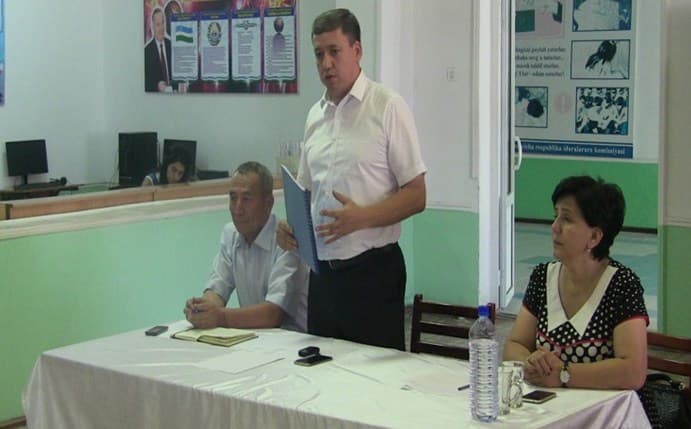 Тошкент давлат аграр университети ректори коллеж ўқитувчи ва талабалари билан учрашди