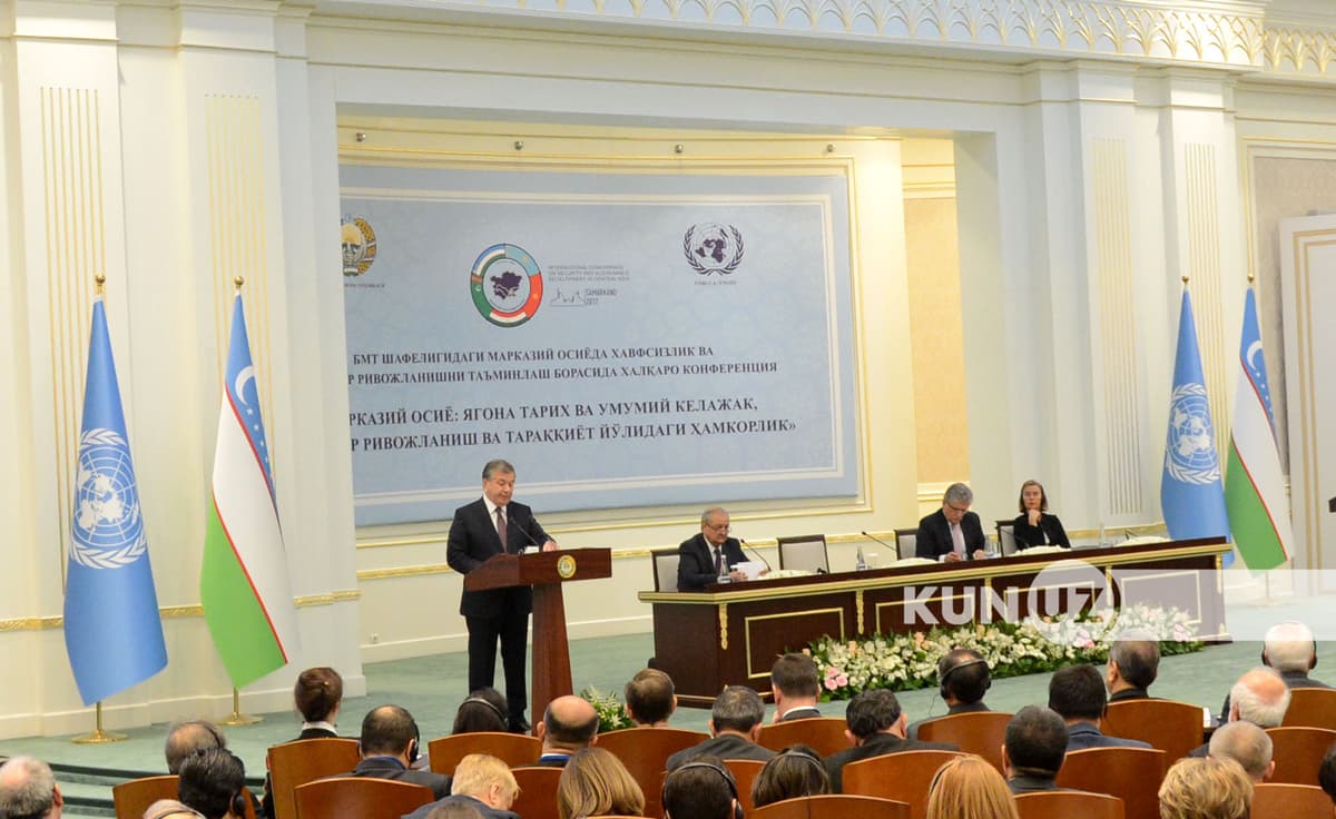 Shavkat Mirziyoyev Markaziy Osiyo davlatlarini mavjud tahdidlarga qarshi birlashishga chaqirdi
