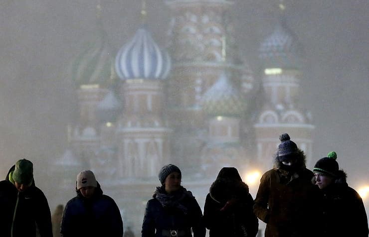 Moskvada so‘nggi 120 yildagi eng sovuq harorat qayd etildi