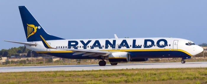 Irlandiya aviakompaniyasi samolyotlaridan birini «Ronaldu» deb nomladi