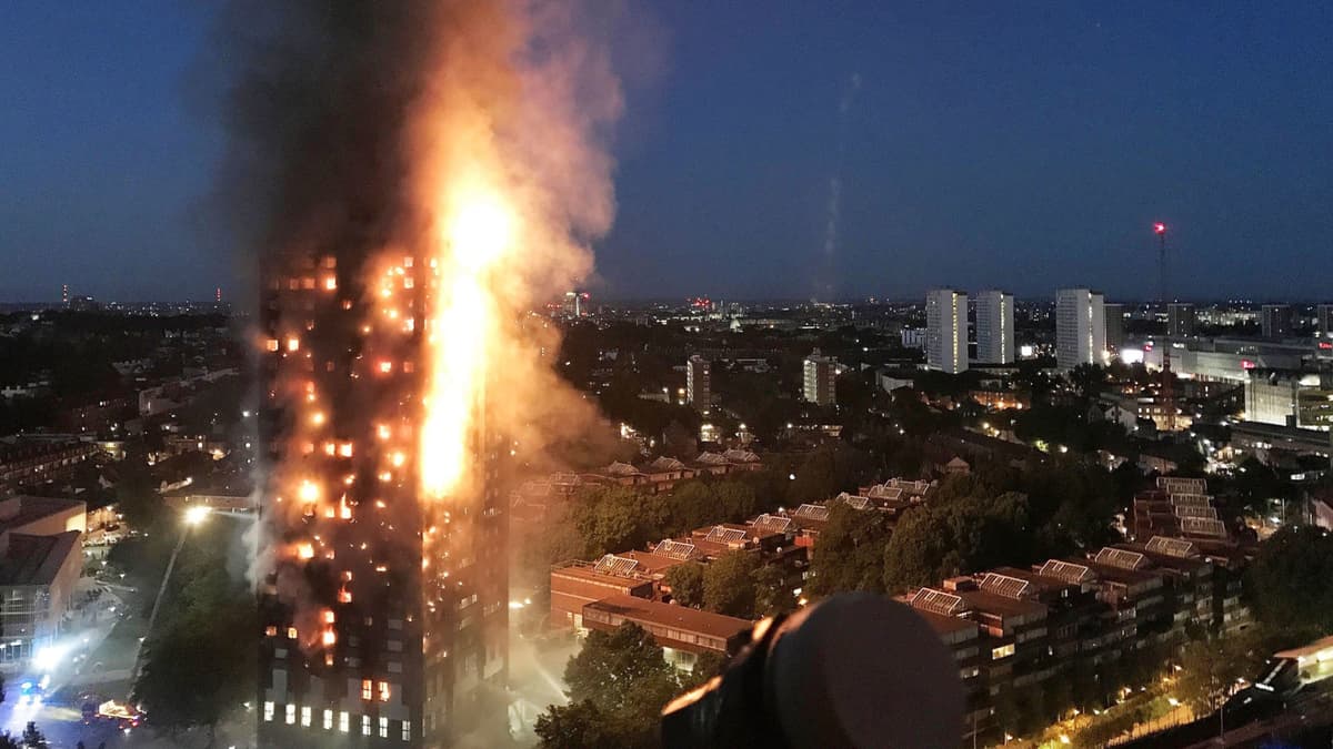 Grenfell Tower’dagi yong‘inga nima sabab bo‘lgani ma'lum qilindi